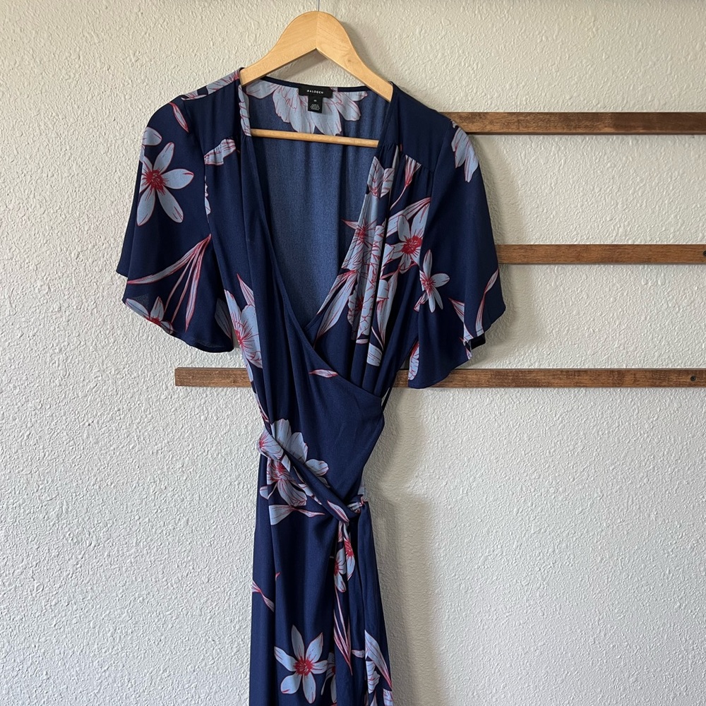 Halogen wrap dress